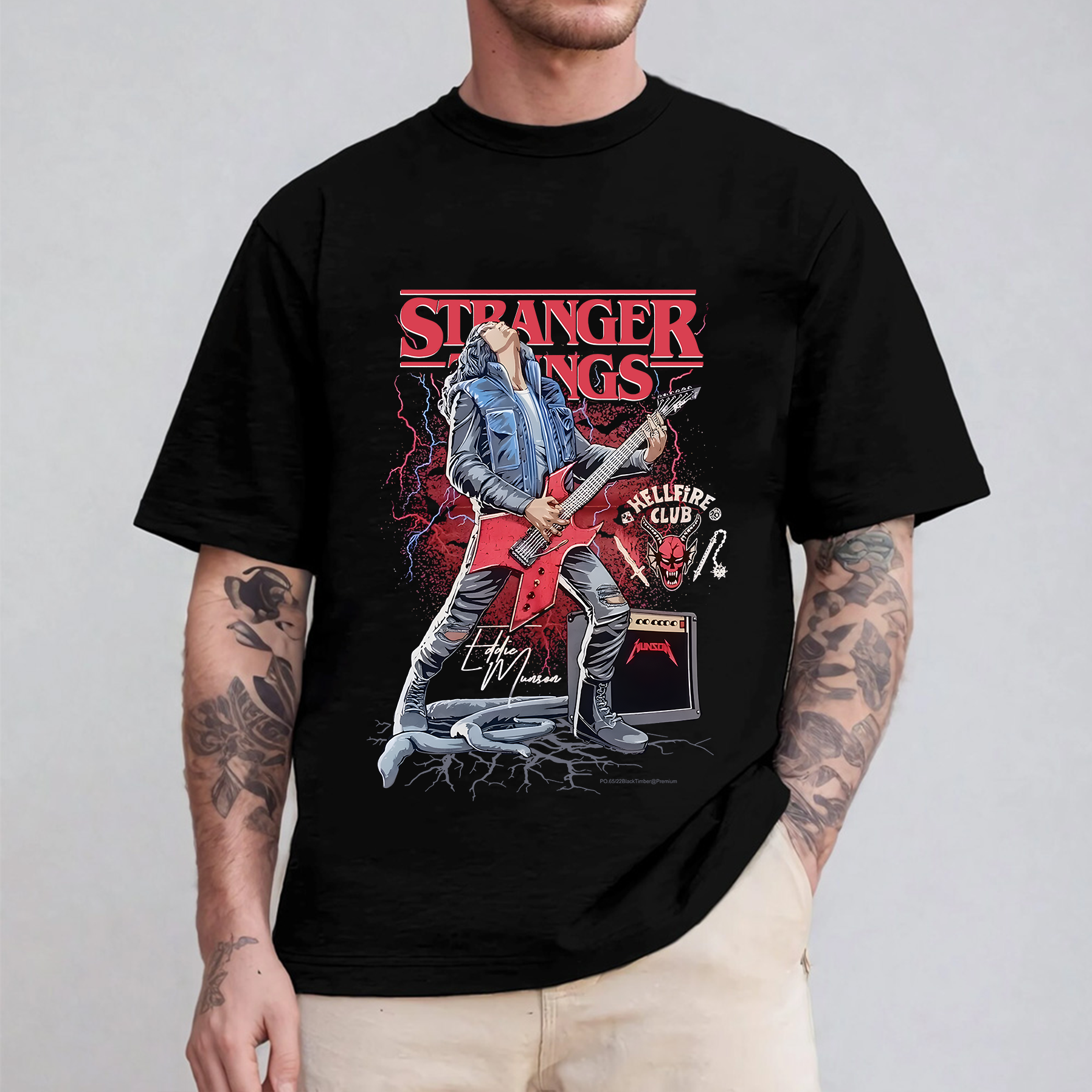 Stranger Things Eddie Munson Unisex Shirt/Crewneck/Hoodie