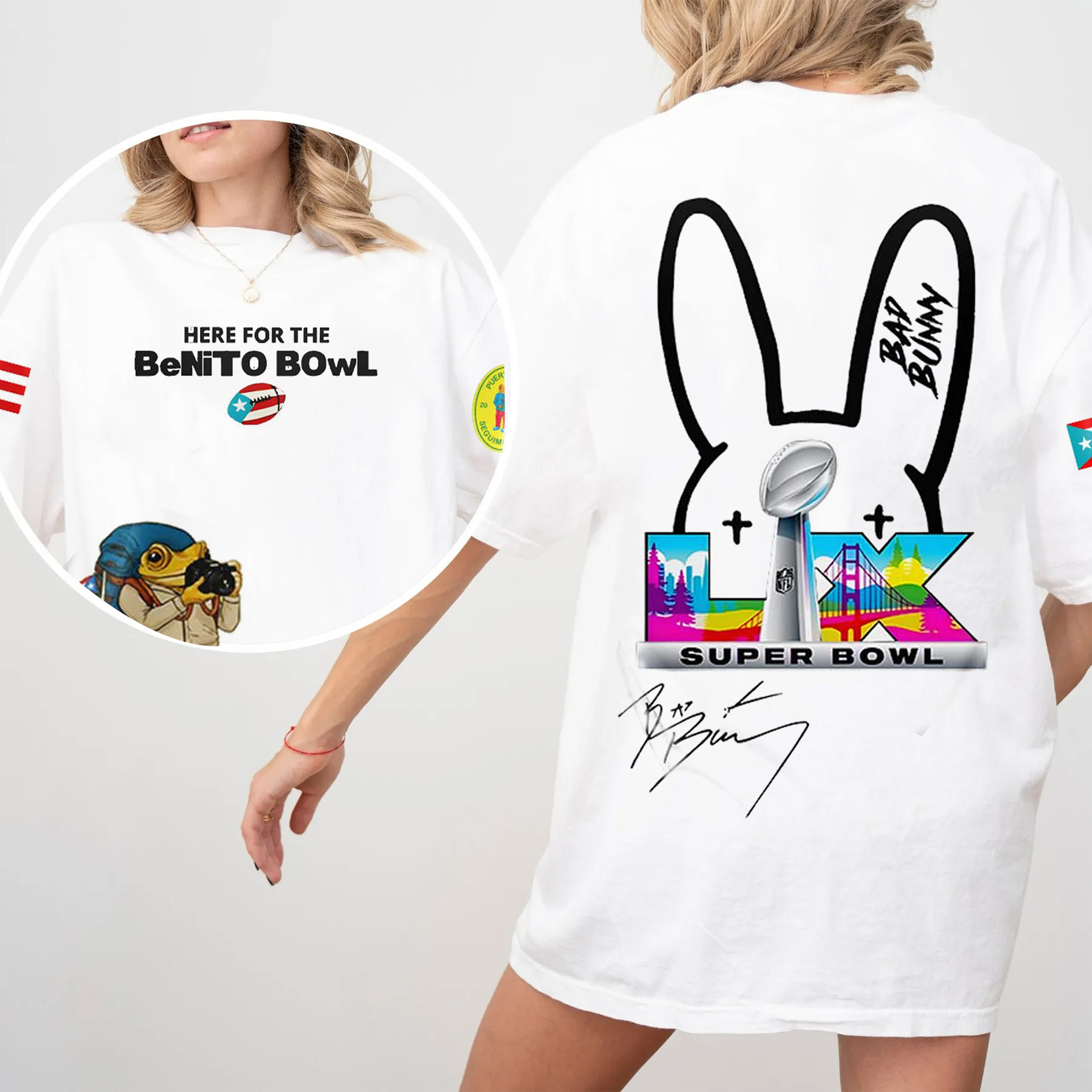 Here For The Benito Bowl 2025  Unisex Shirt/Crewneck/Hoodie