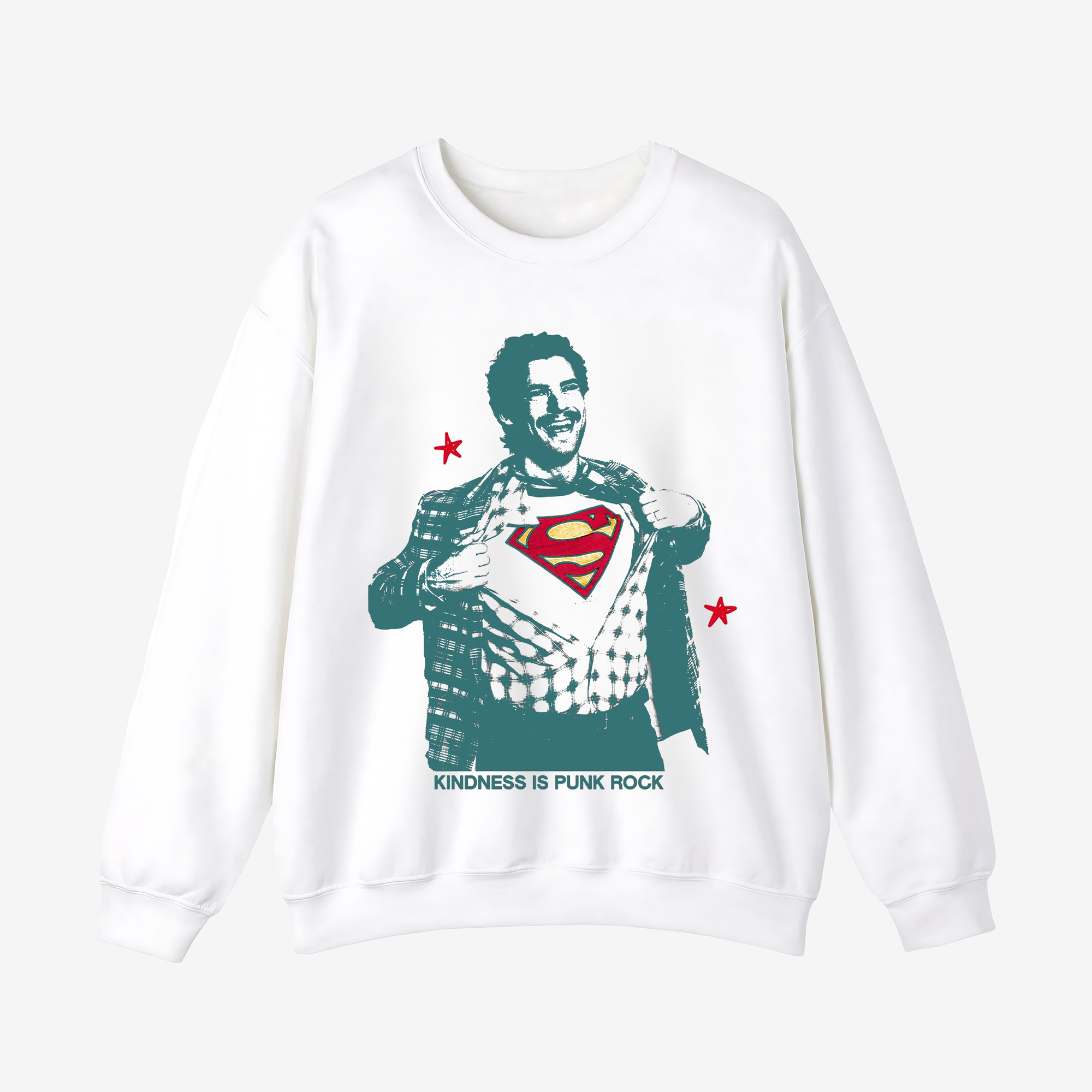 Punk Rock Crewneck Sweatshirt