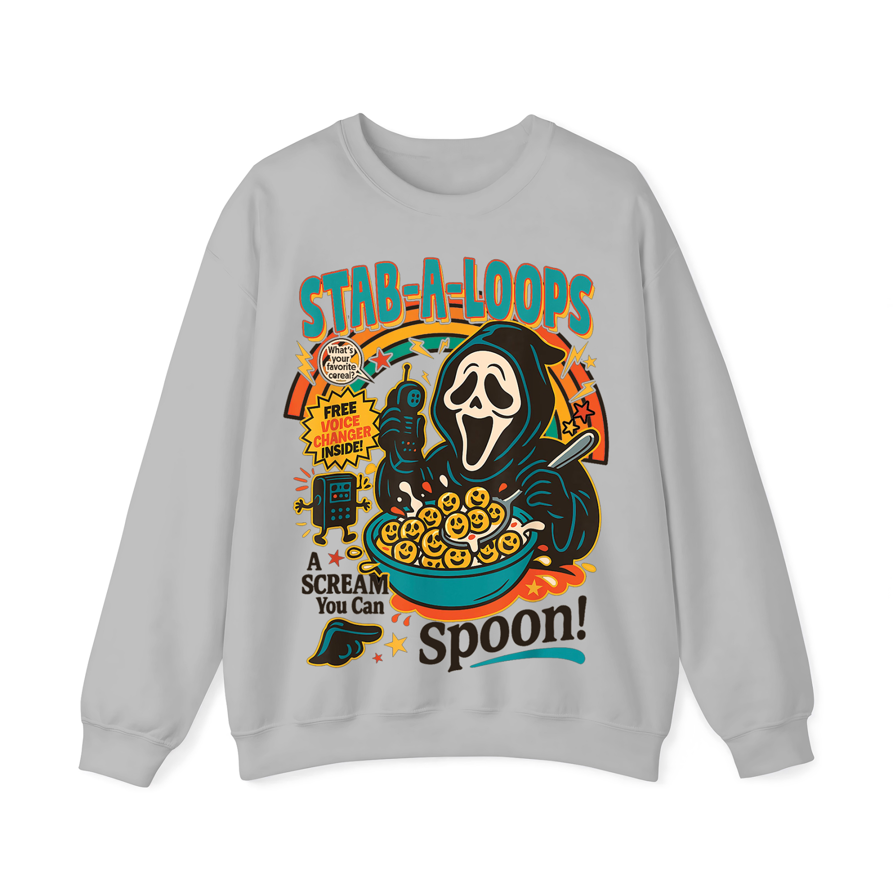 STAB-A-LOOPS Crewneck Sweatshirt