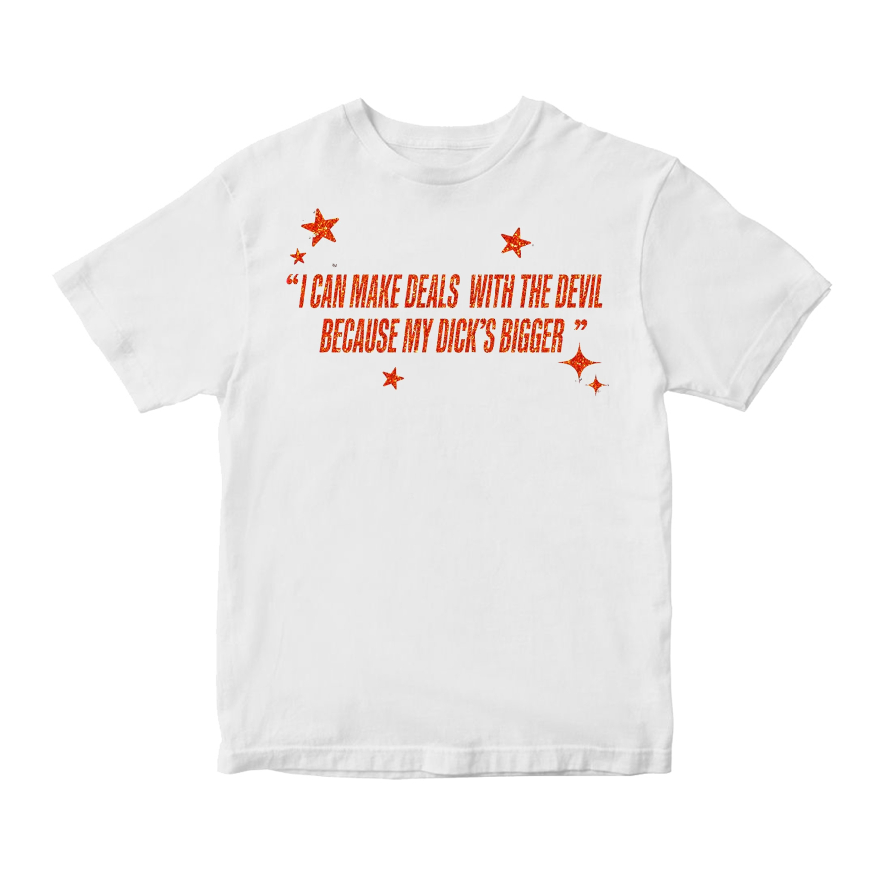 I Can Make Deals With the Devil Because My D*ck's Bigger Unisex Shirt/Crewneck/Hoodie