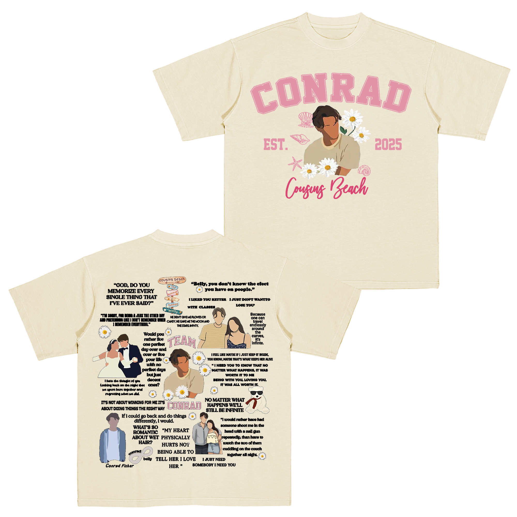 The Summer Turned Pretty Team Belly  T-Shirt