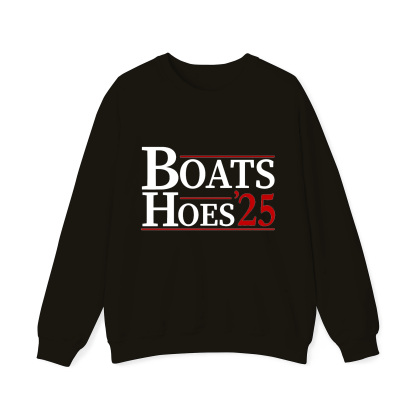 BOATS HOES 25 Crewneck Sweatshirt