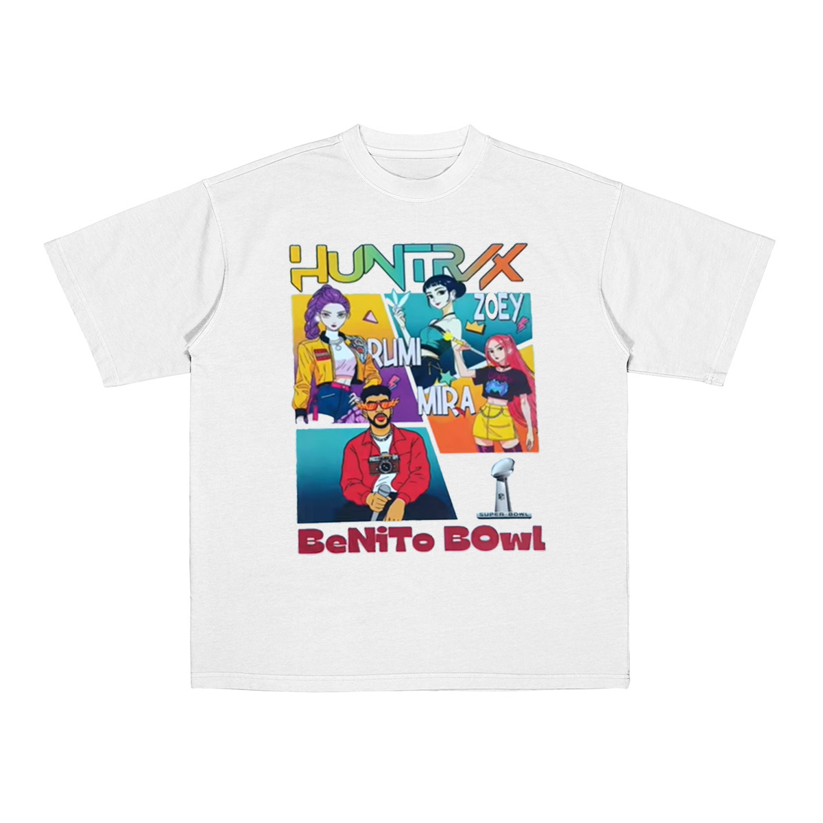 Kpop Anime Girl Group T-Shirt