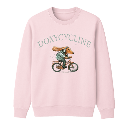 Doxycycline Dachshund Bicycle Unisex Shirt/Crewneck/Hoodie