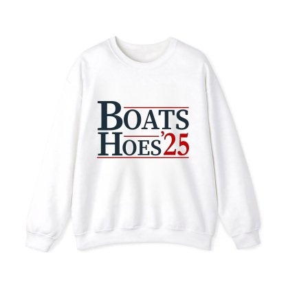 BOATS HOES 25 Crewneck Sweatshirt