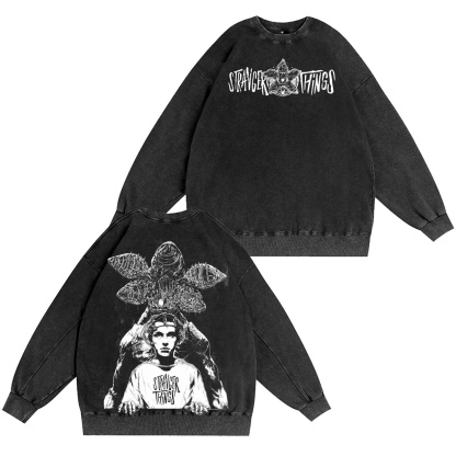 stranger things Washed T-shirt/Crewneck/Hoodie