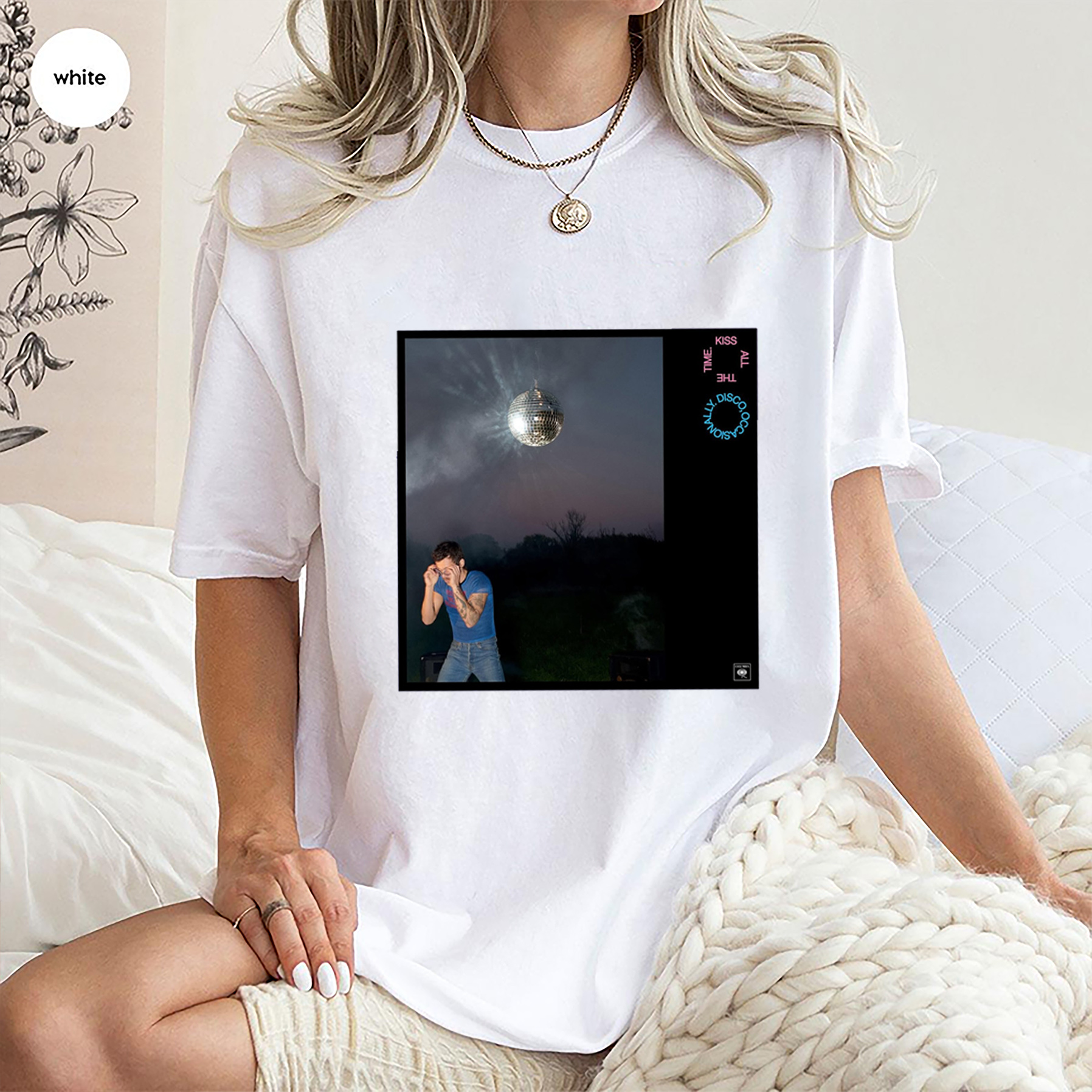 Harry Styles:“KISS ALL THE”  Unisex Shirt/Crewneck/Hoodie