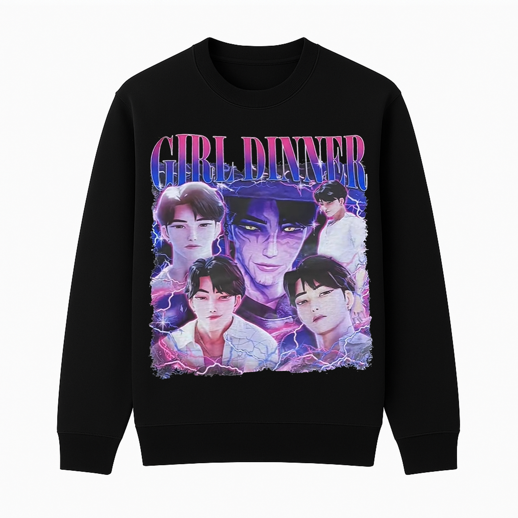 Girl Dinner Crewneck Sweatshirt