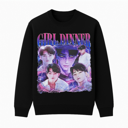 Girl Dinner Crewneck Sweatshirt