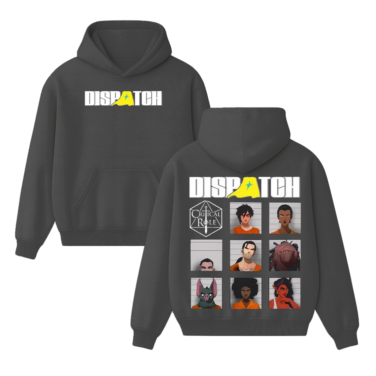 Dispatch Game Character Double Sides  Unisex Shirt/Crewneck/Hoodie