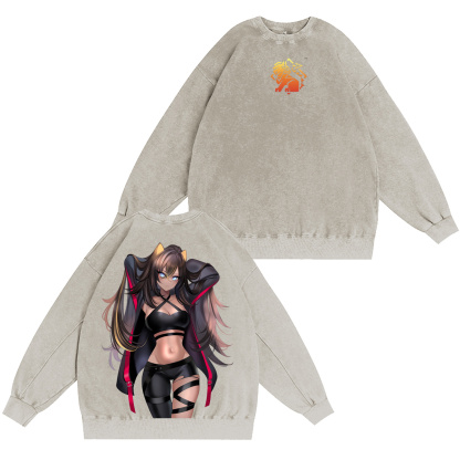 Dehya FROM Genshin impact Washed T-shirt/Crewneck/Hoodie