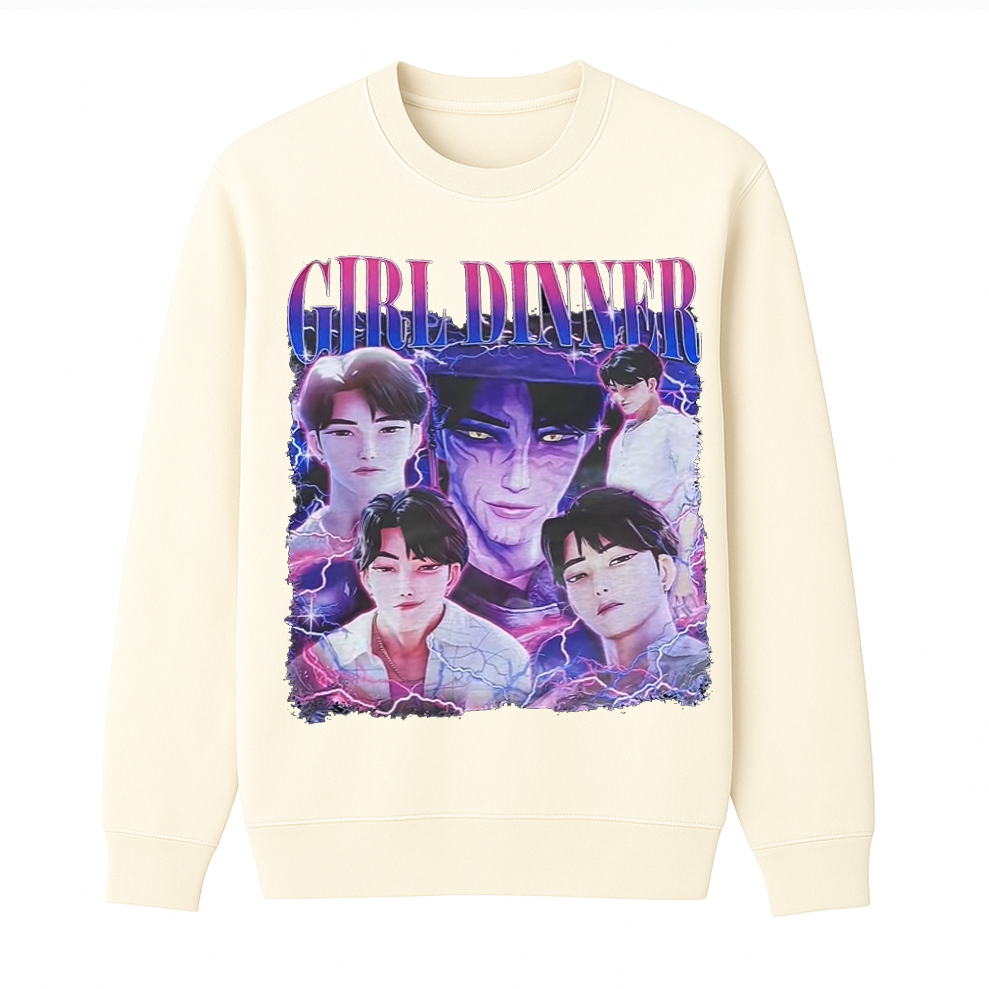Girl Dinner Crewneck Sweatshirt