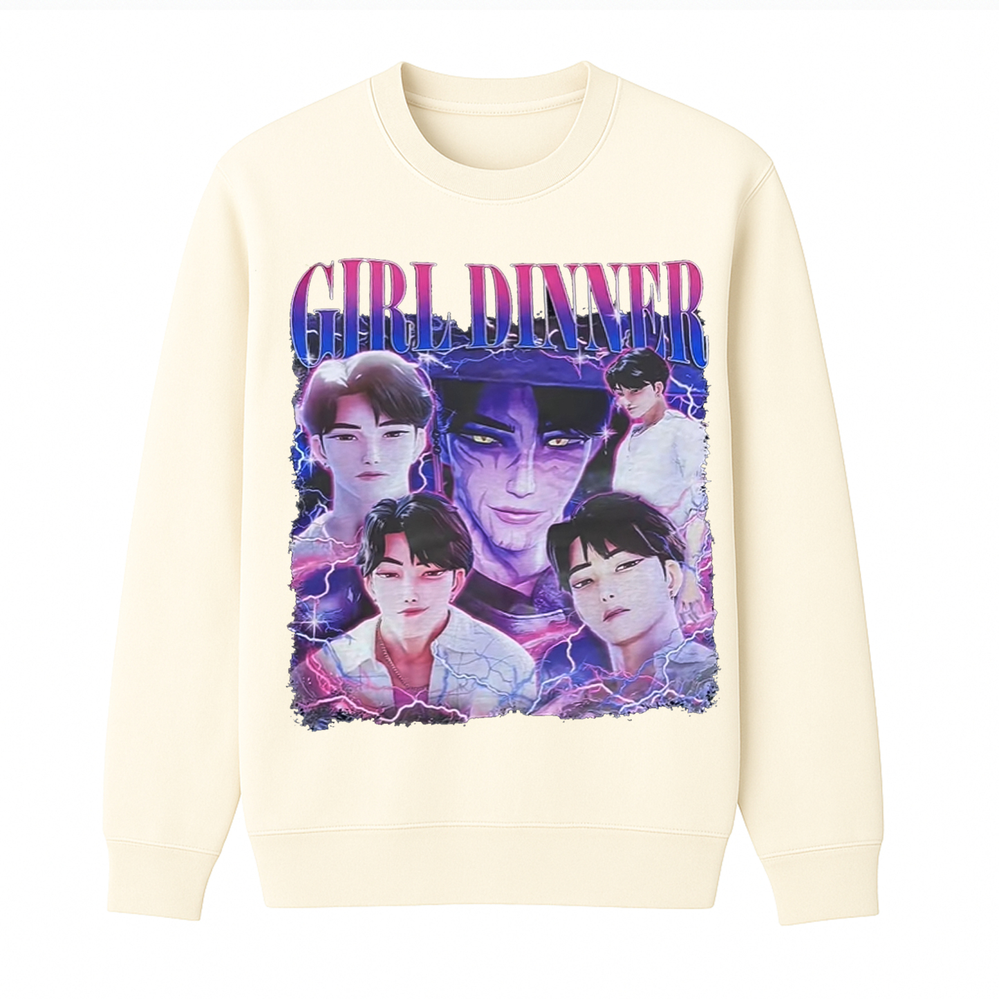 Girl Dinner Crewneck Sweatshirt