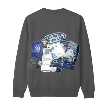 Blue Edit Boxy Unisex Shirt/Crewneck/Hoodie