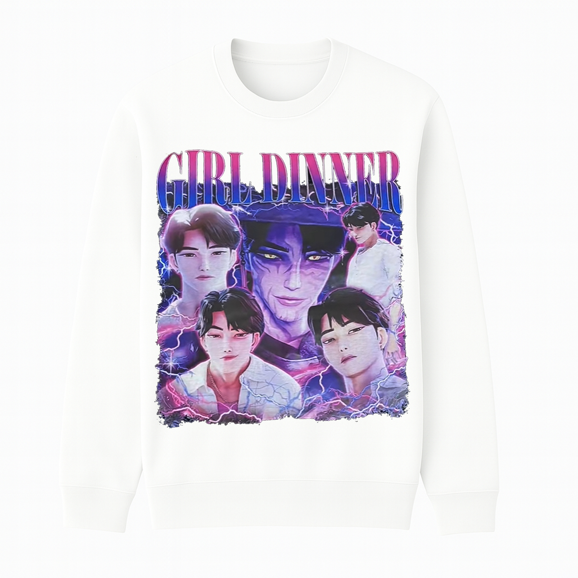 Girl Dinner Crewneck Sweatshirt