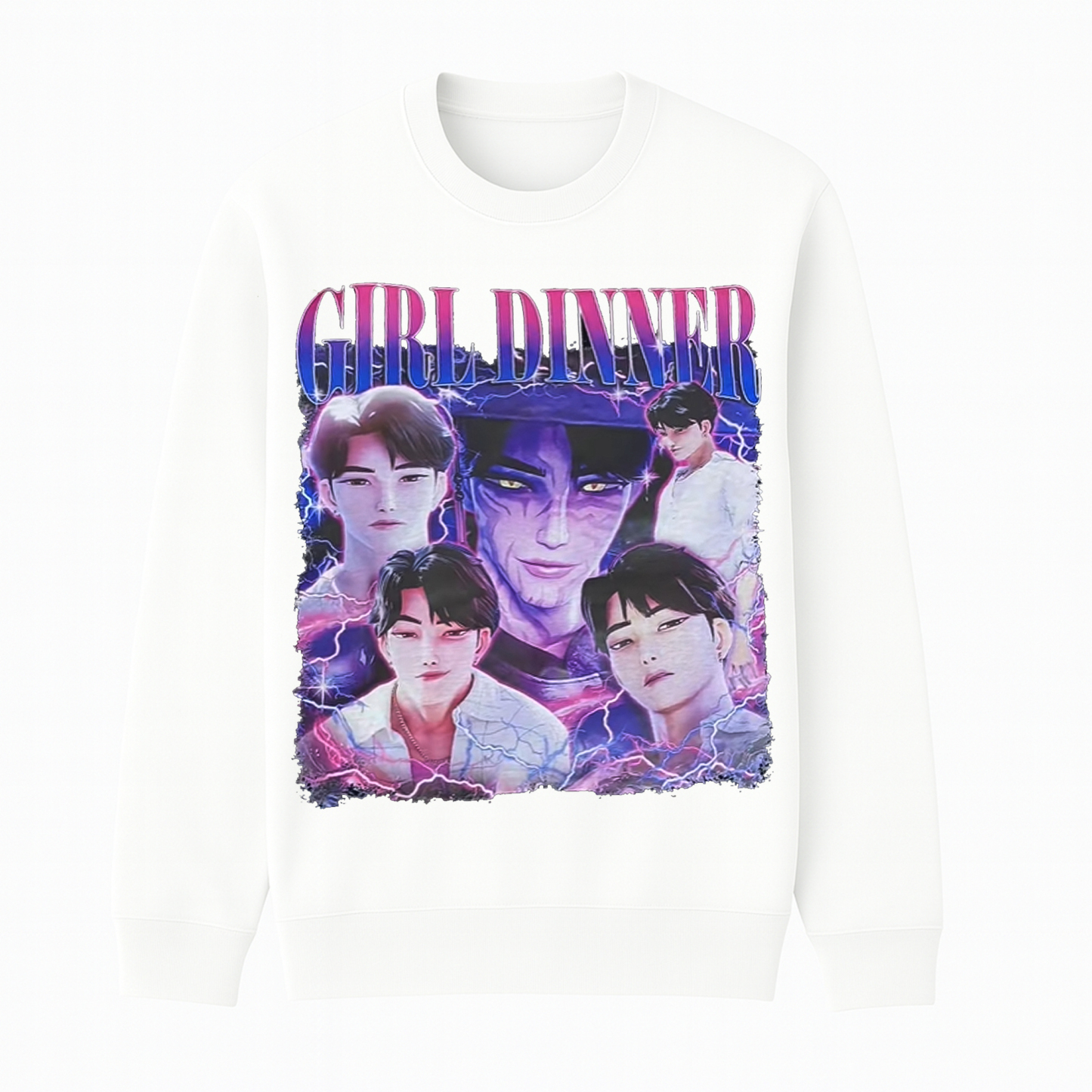 Girl Dinner Crewneck Sweatshirt
