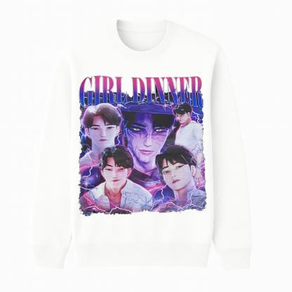 Girl Dinner Crewneck Sweatshirt