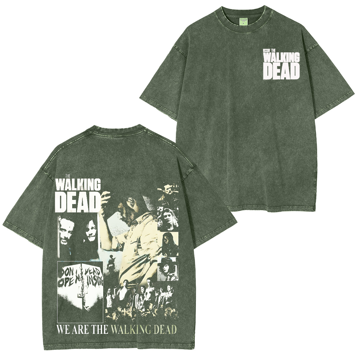 The Walking Dead Unisex Washed T-shirt/Crewneck/Hoodie