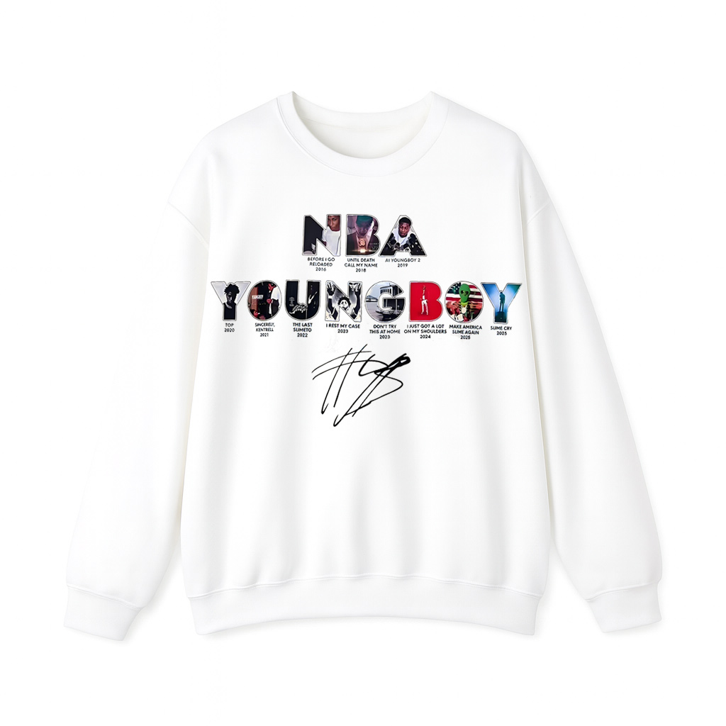 NBA Youngboy Music Shirt/Crewneck/Hoodie