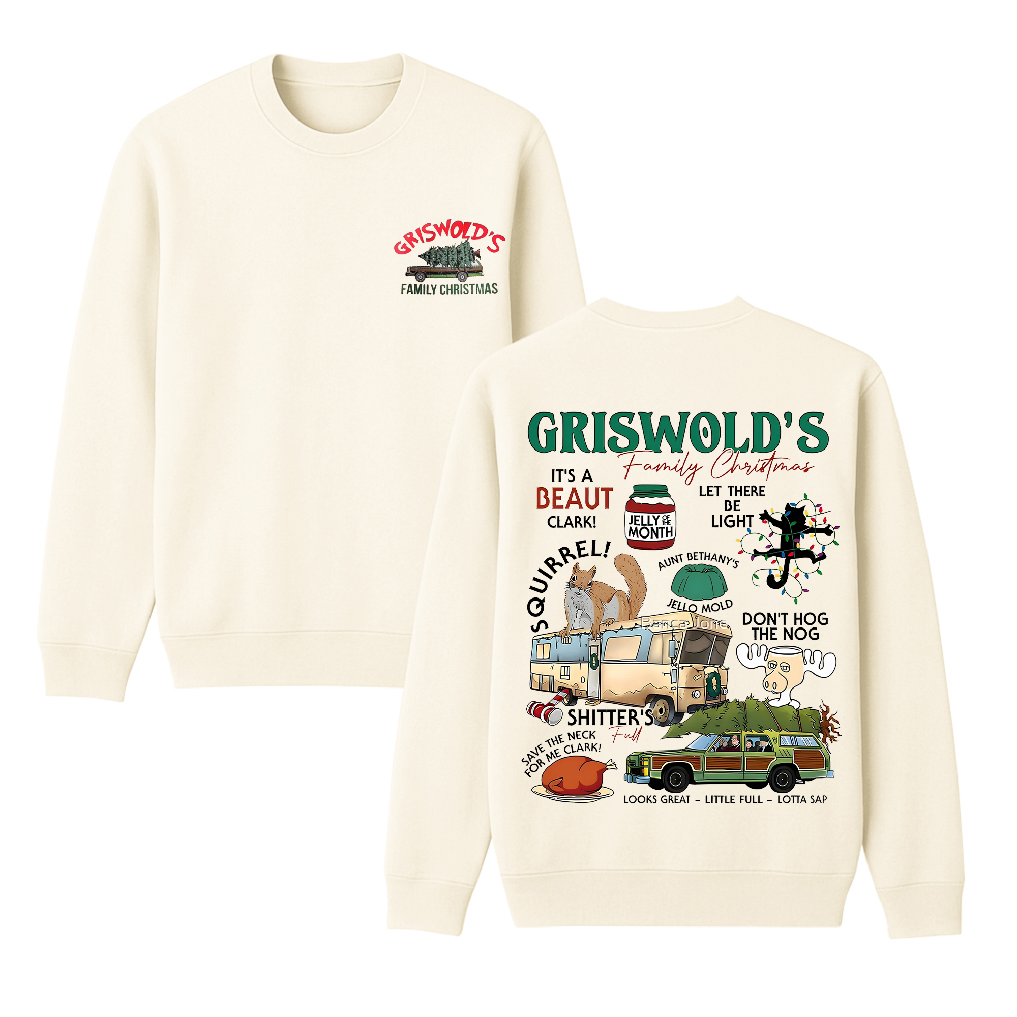 GRISWOLD'S Family Christmas Crewneck Sweatshirt