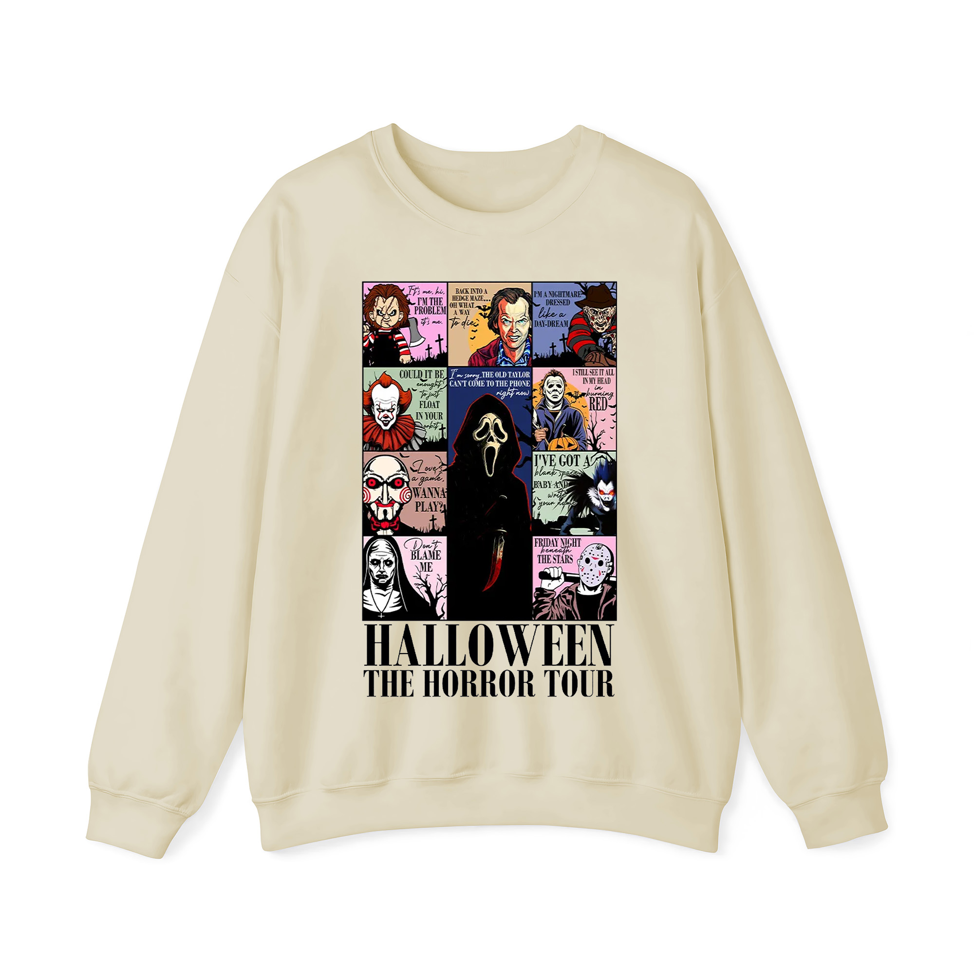 Halloween The Horror Tour Crewneck Sweatshirt