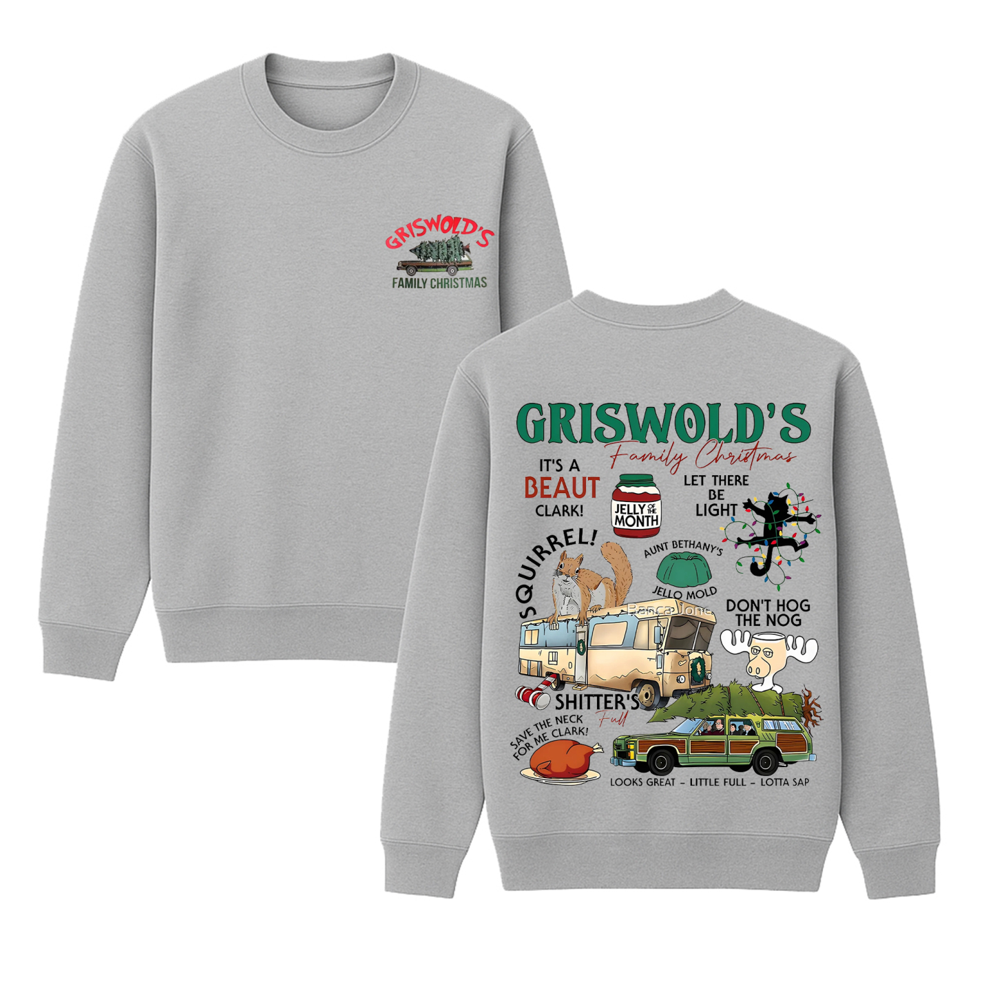 GRISWOLD'S Family Christmas Crewneck Sweatshirt