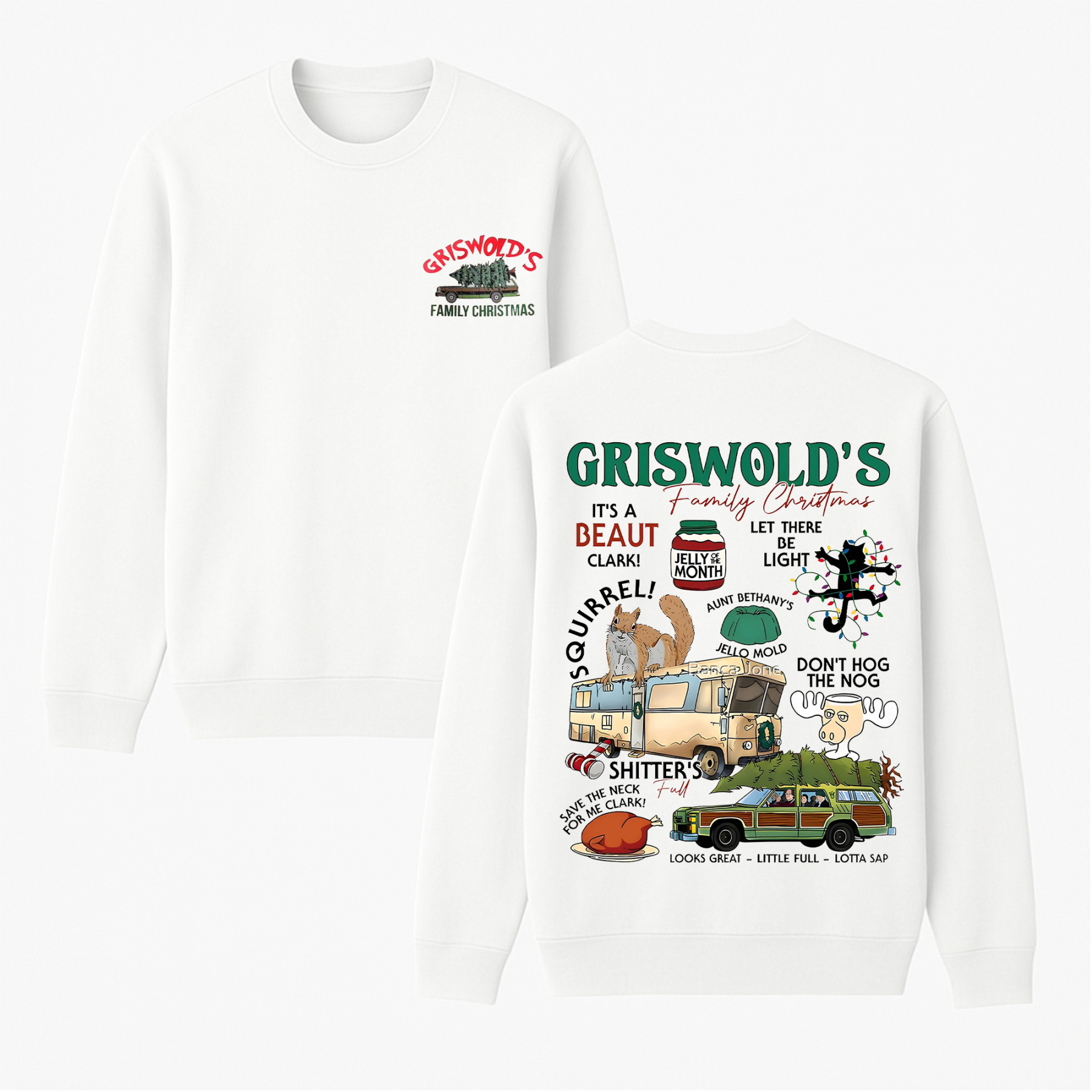 GRISWOLD'S Family Christmas Crewneck Sweatshirt