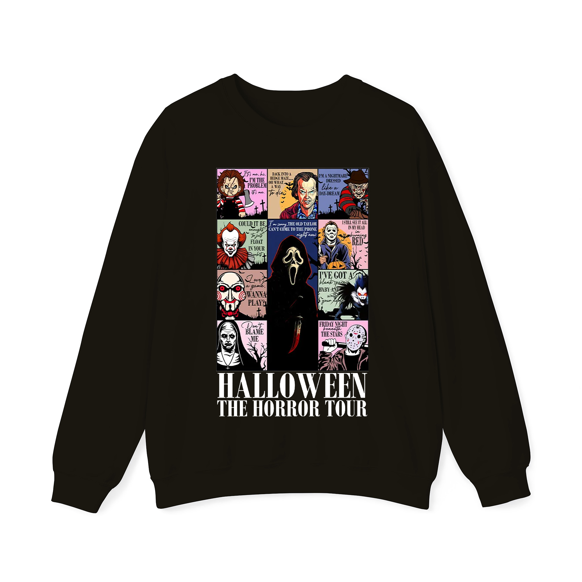 Halloween The Horror Tour Crewneck Sweatshirt