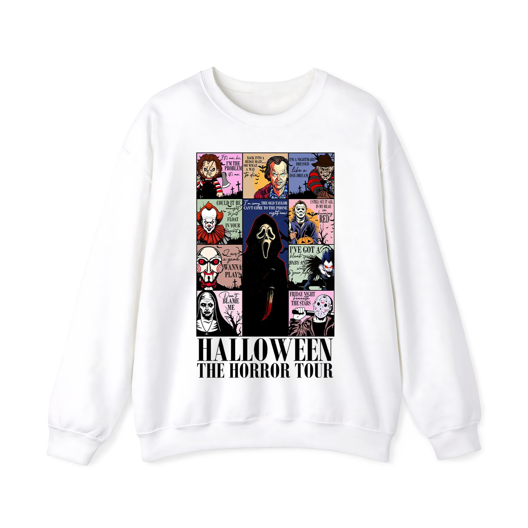 Halloween The Horror Tour Crewneck Sweatshirt
