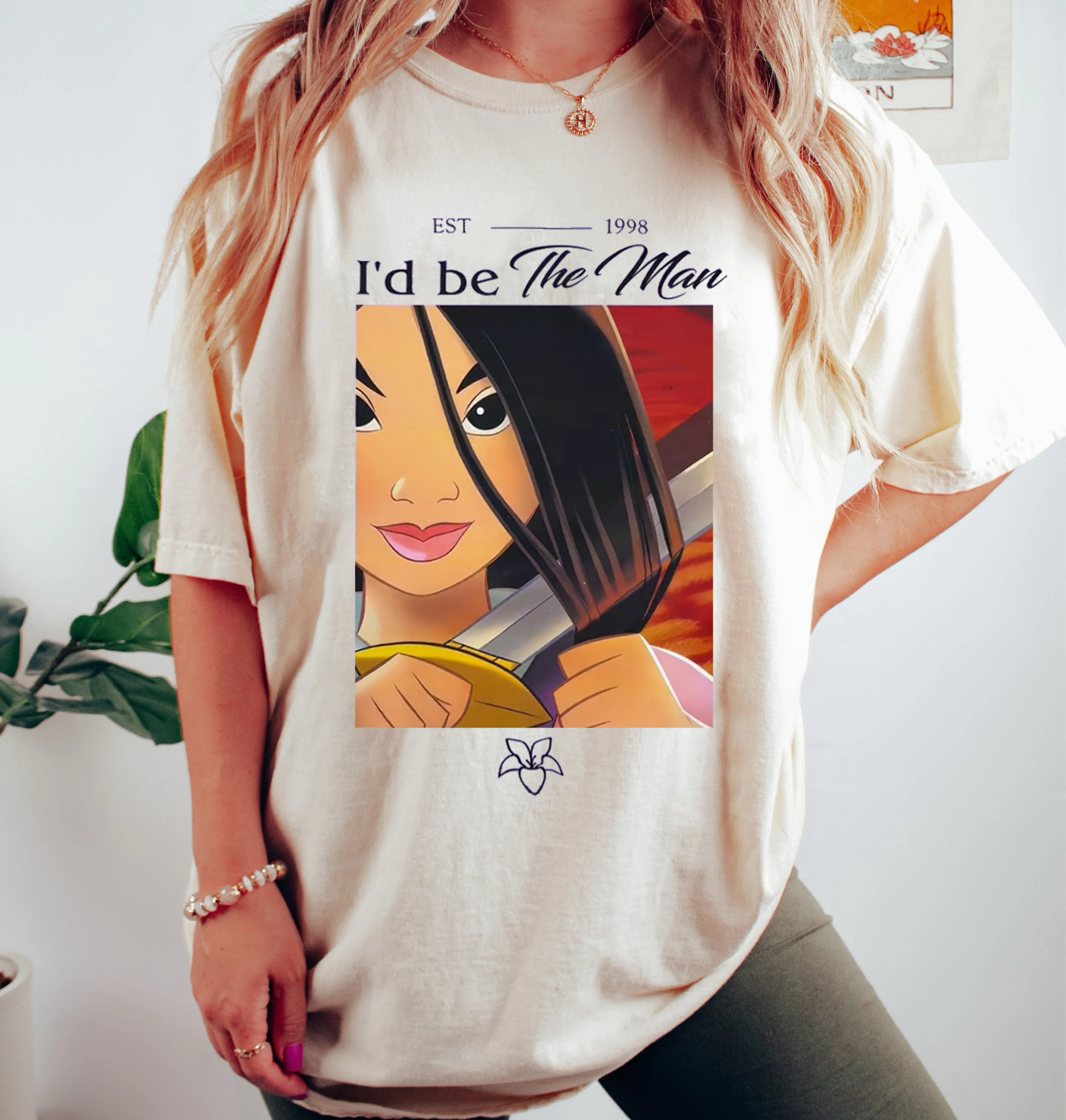 I'D BE THE MAN. Unisex T-Shirt