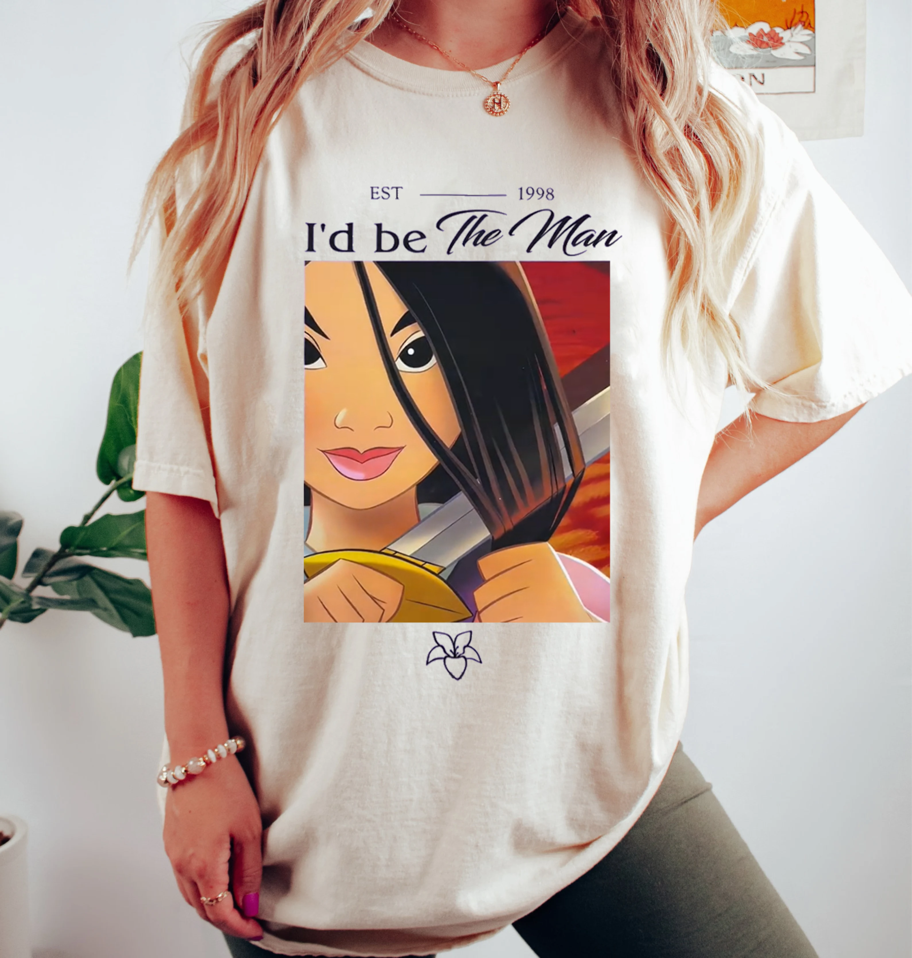 I'D BE THE MAN. Unisex T-Shirt