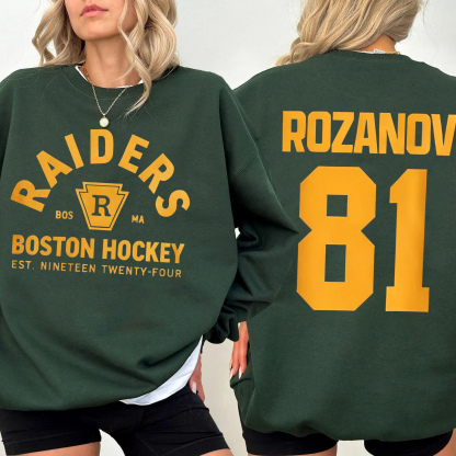 Ilya Rozanov 81- Boston,Hudson Willians Connor Storrie Unisex T-shirt/Crewneck/Hoodie