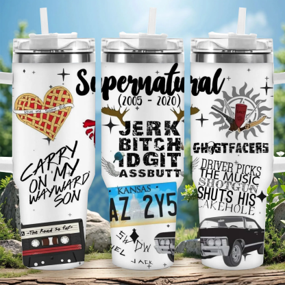 supernatural 40oz tumbler