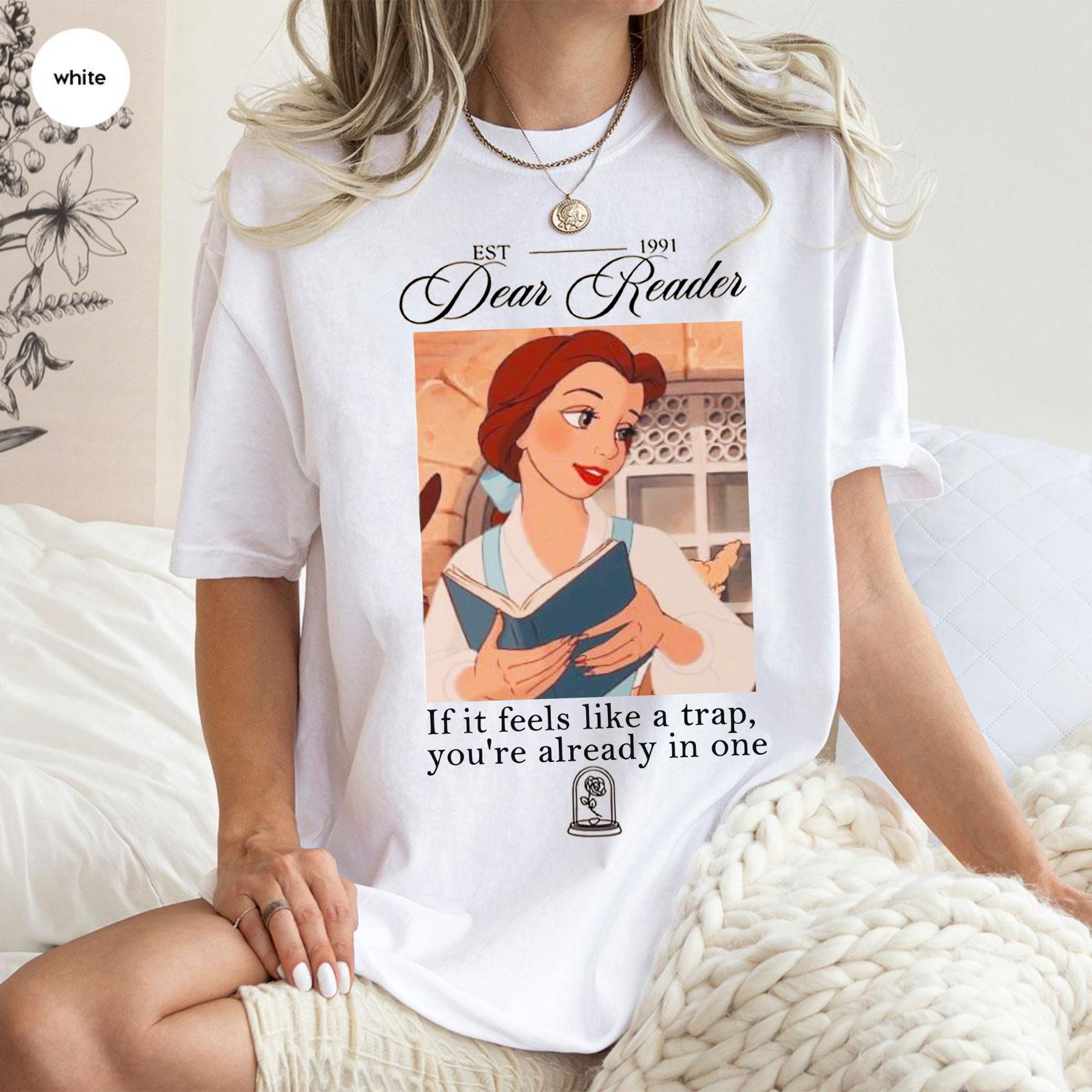 Dear Reader - Belle  Unisex T-Shirt