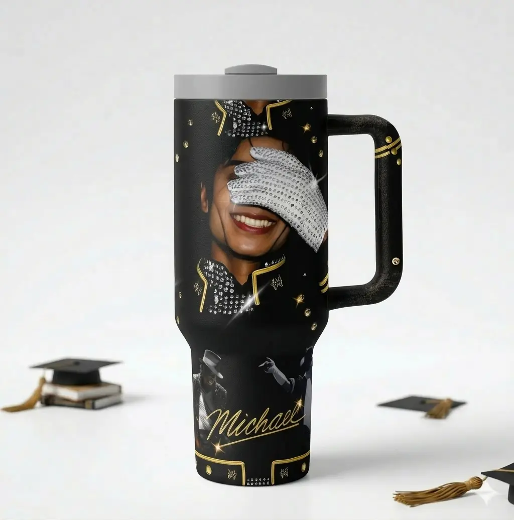 [Copy]Michael Jackson King of Pop 40oz Tumbler Cup