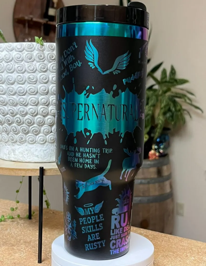  Supernatural Inspired Stanley Tumbler Cup