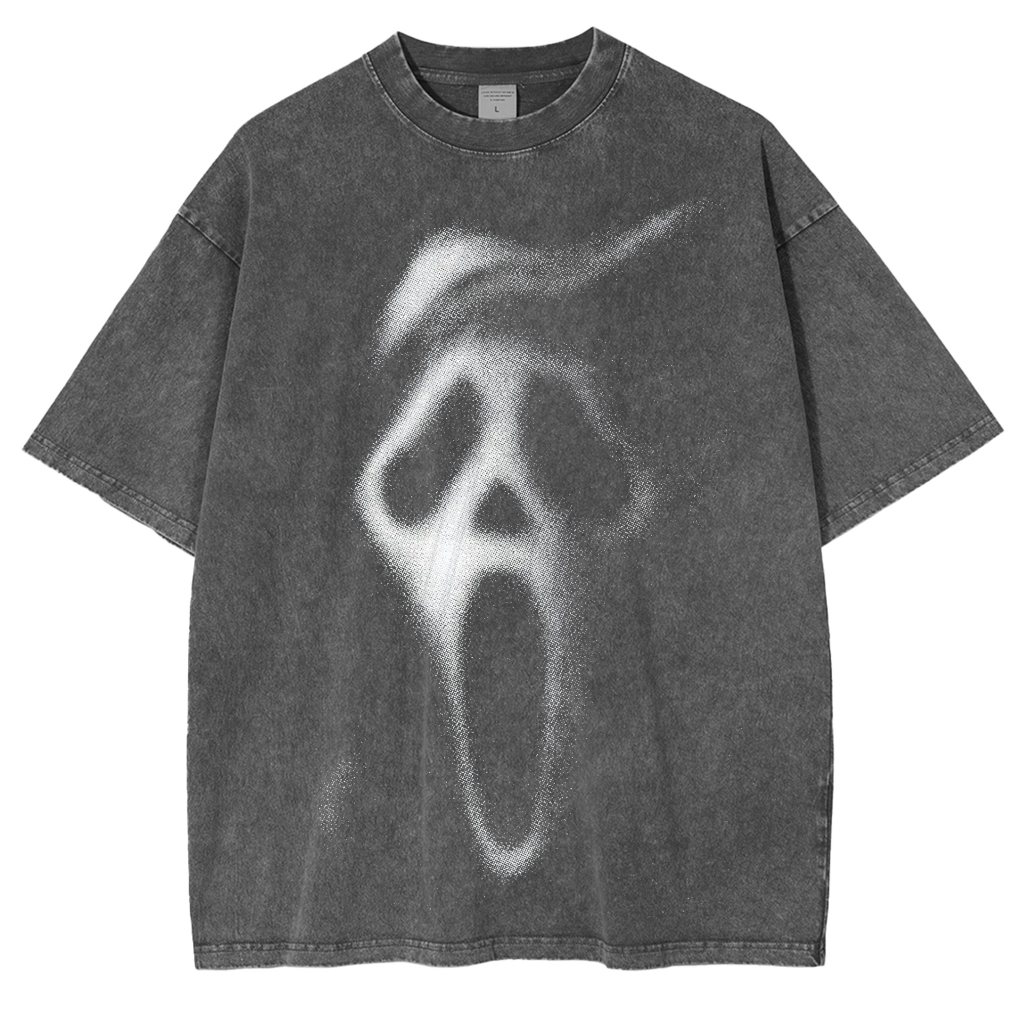 Faded ghost retro 90s graphic T-Shirt