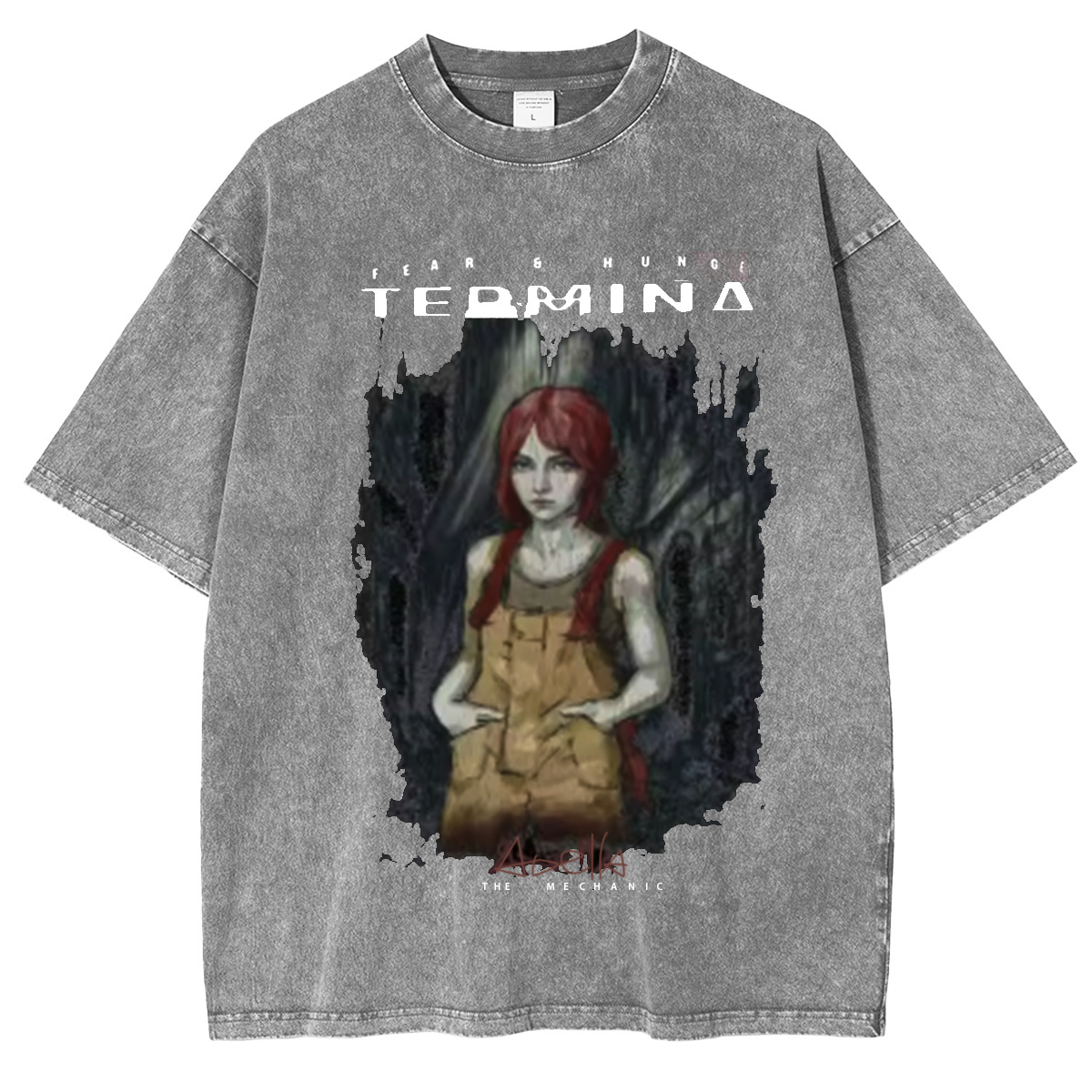 Men's Fear And Hunger 2 Termina Abella  Washed T-shirt/Crewneck/Hoodie