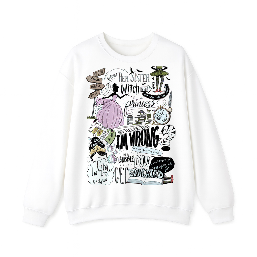 Wicked Witch of the East Bro Crewneck Sweatshirt