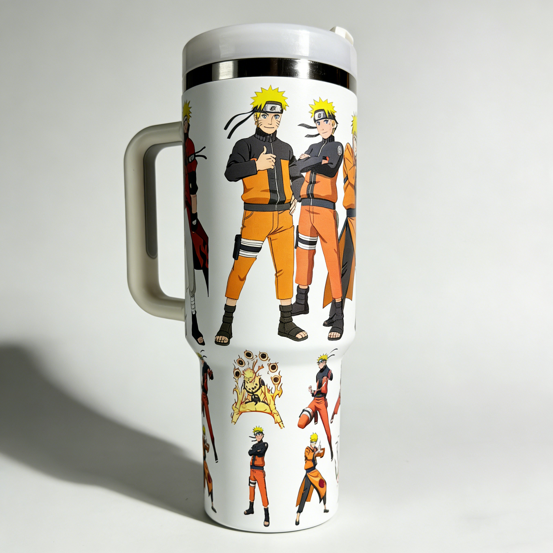 Naruto-Themed Custom 40-Ounce Vacuum Insulated Tumbler