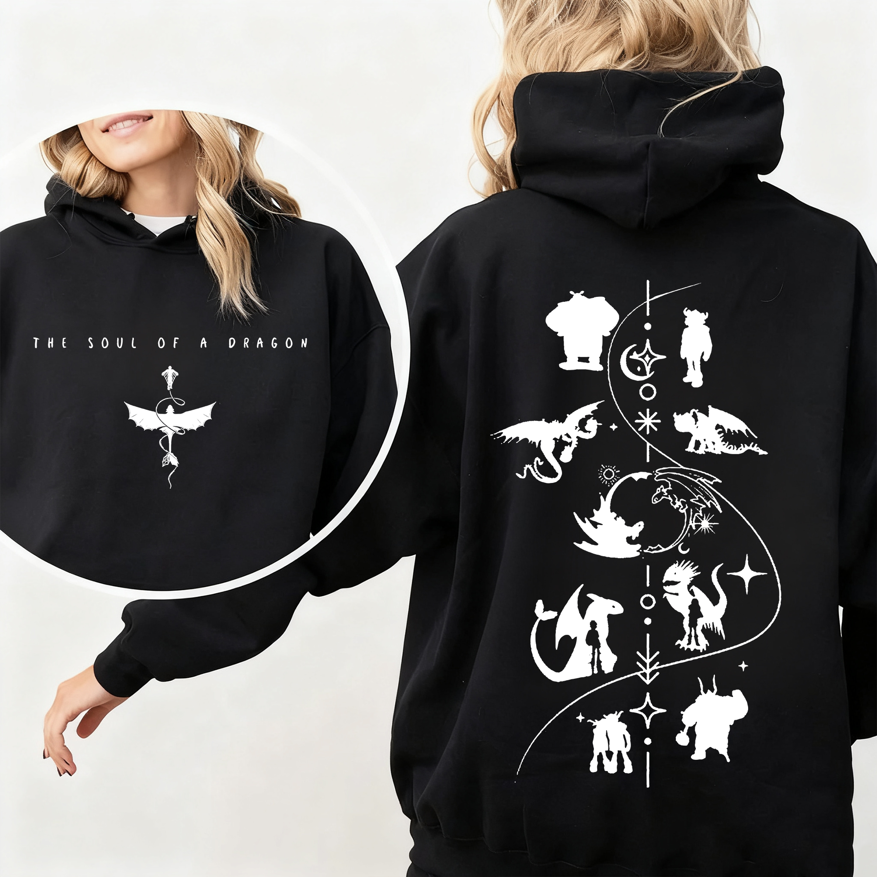 The Soul Of A Dragon T-Shirt/Crewneck Sweatshirt/Hoodie