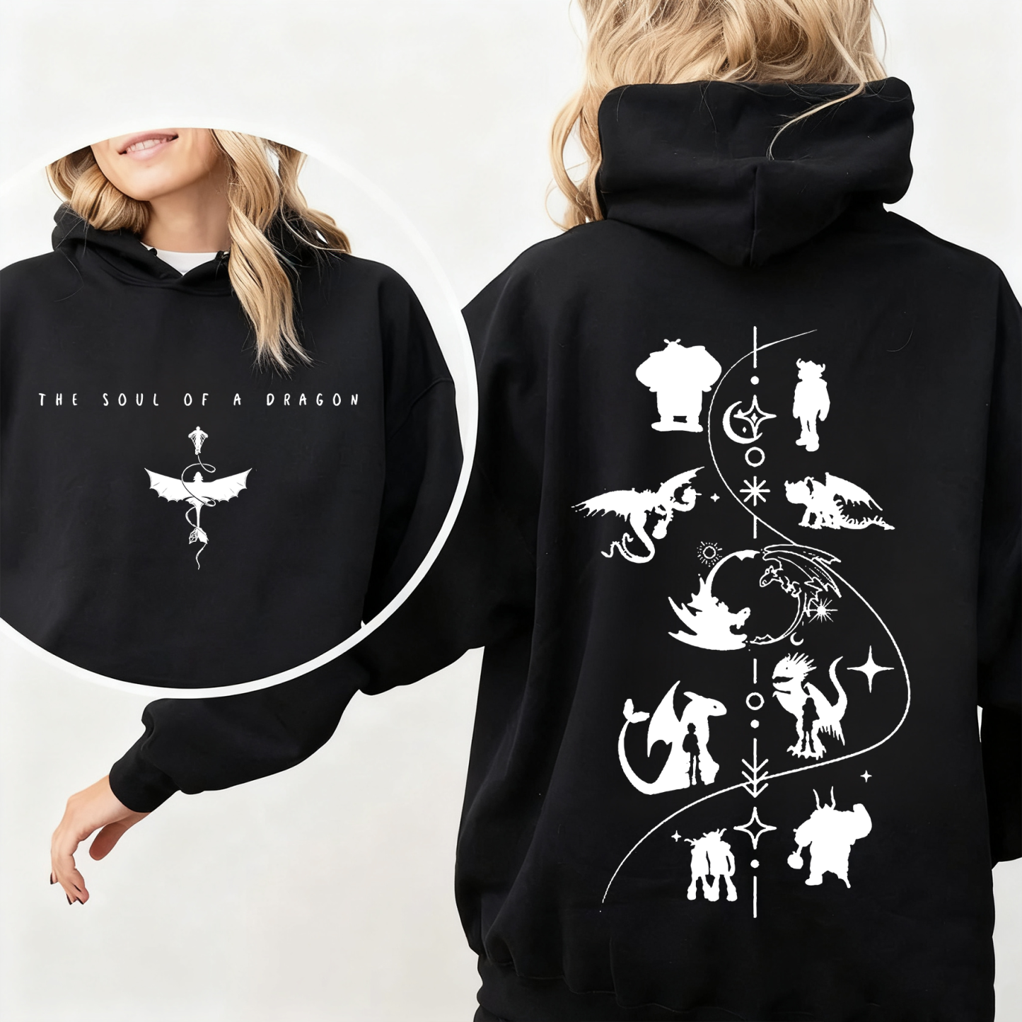 The Soul Of A Dragon T-Shirt/Crewneck Sweatshirt/Hoodie