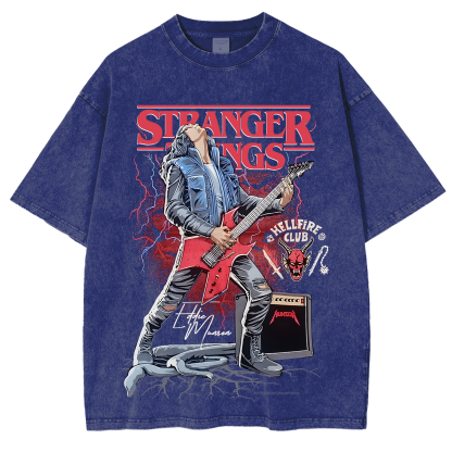 Stranger Things Unisex Washed T-shirt
