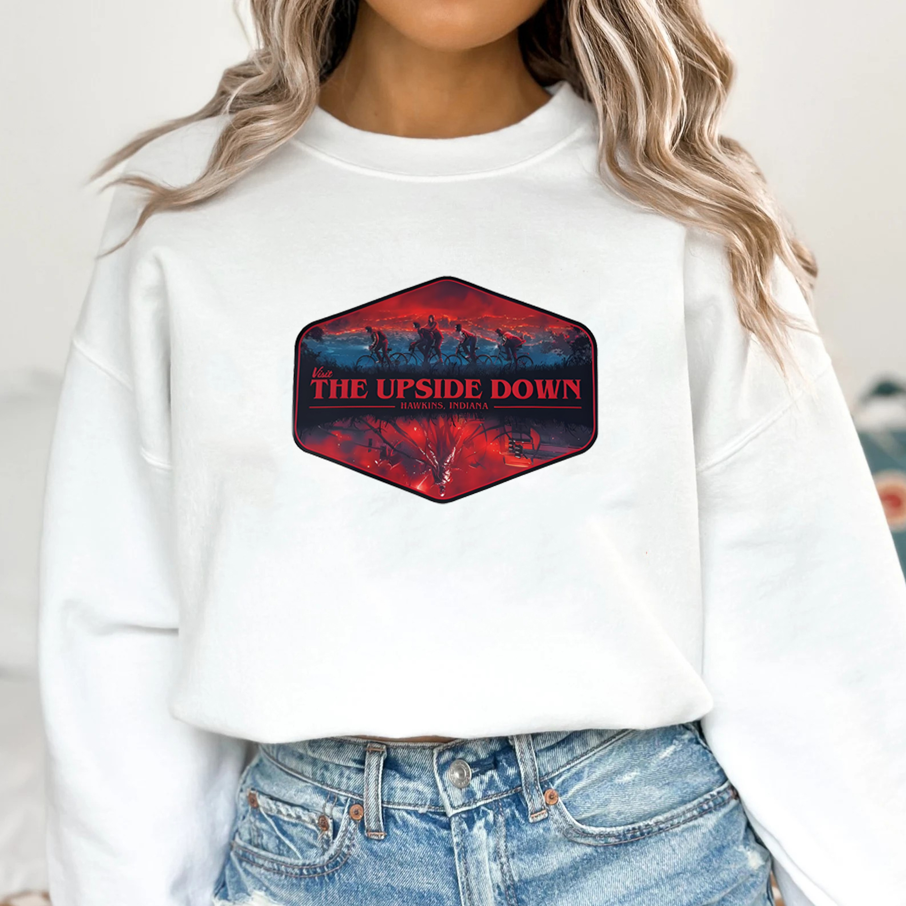 The Upside Down From Stranger Things  Unisex Shirt/Crewneck/Hoodie