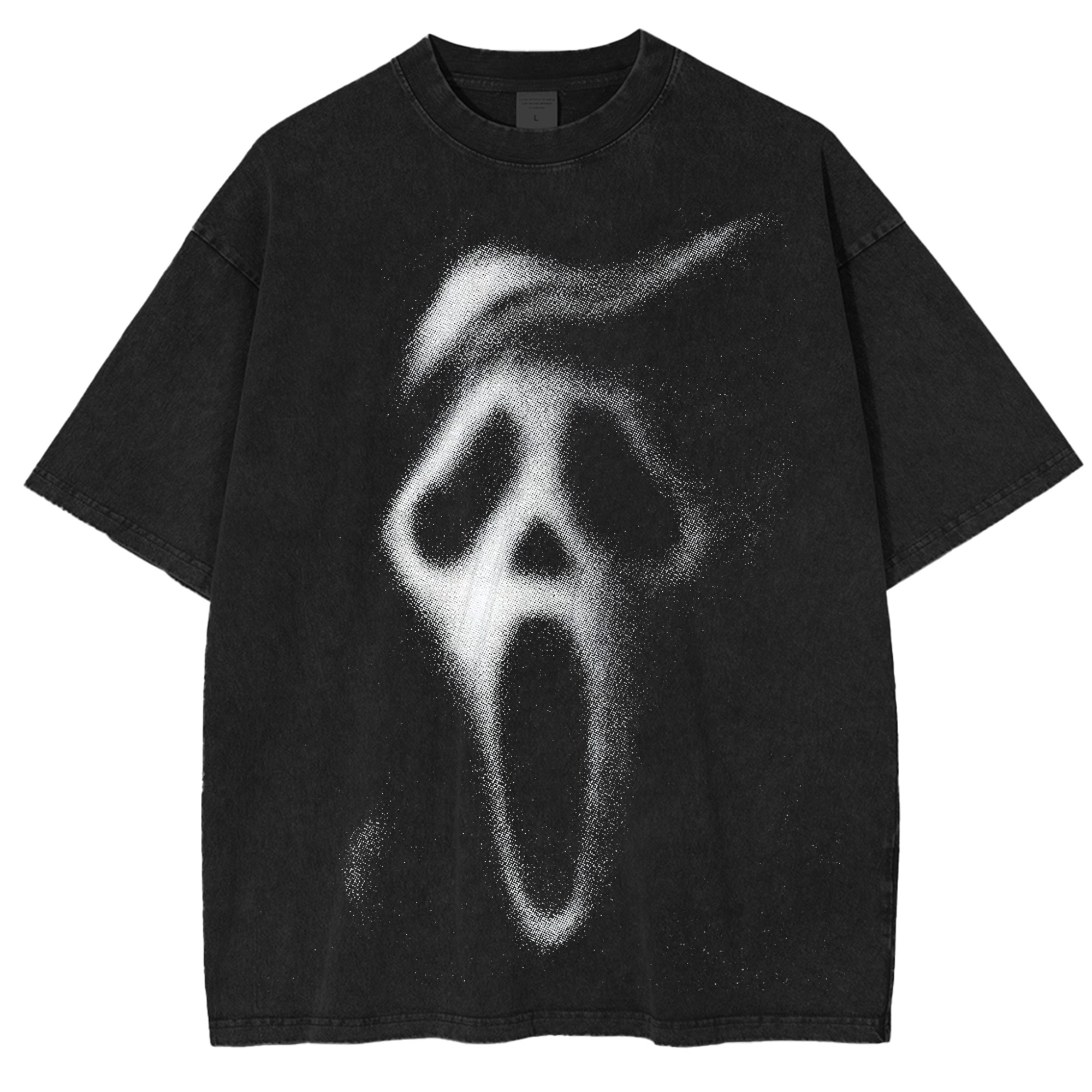 Faded ghost retro 90s graphic T-Shirt