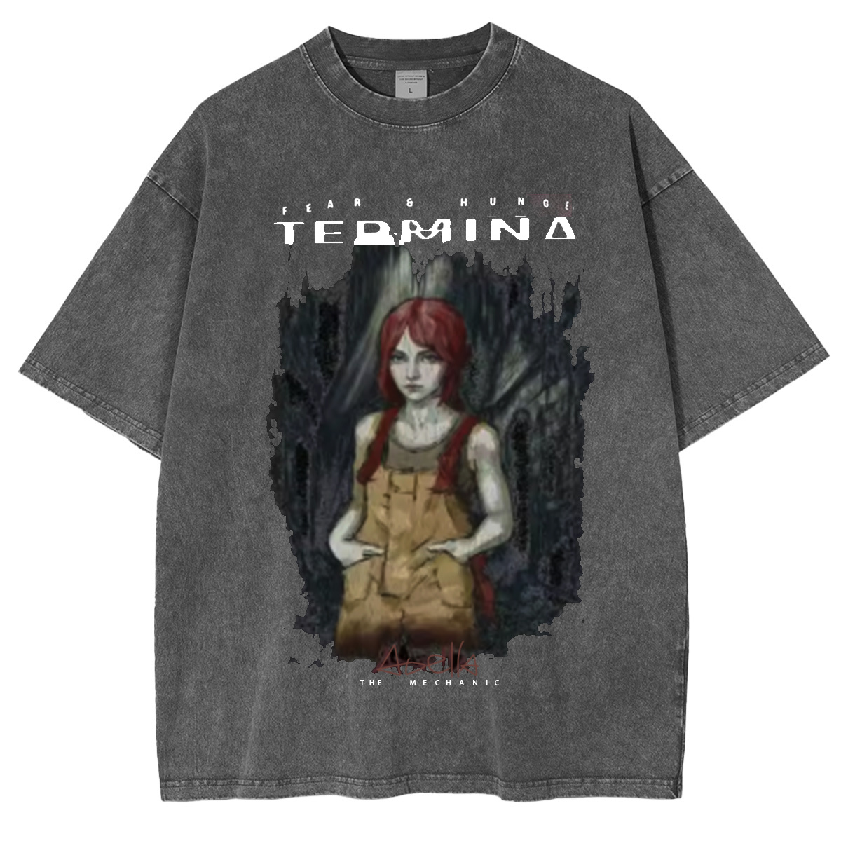 Men's Fear And Hunger 2 Termina Abella  Washed T-shirt/Crewneck/Hoodie