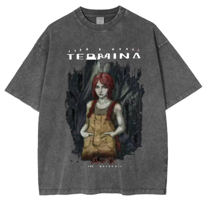 Men's Fear And Hunger 2 Termina Abella  Washed T-shirt/Crewneck/Hoodie