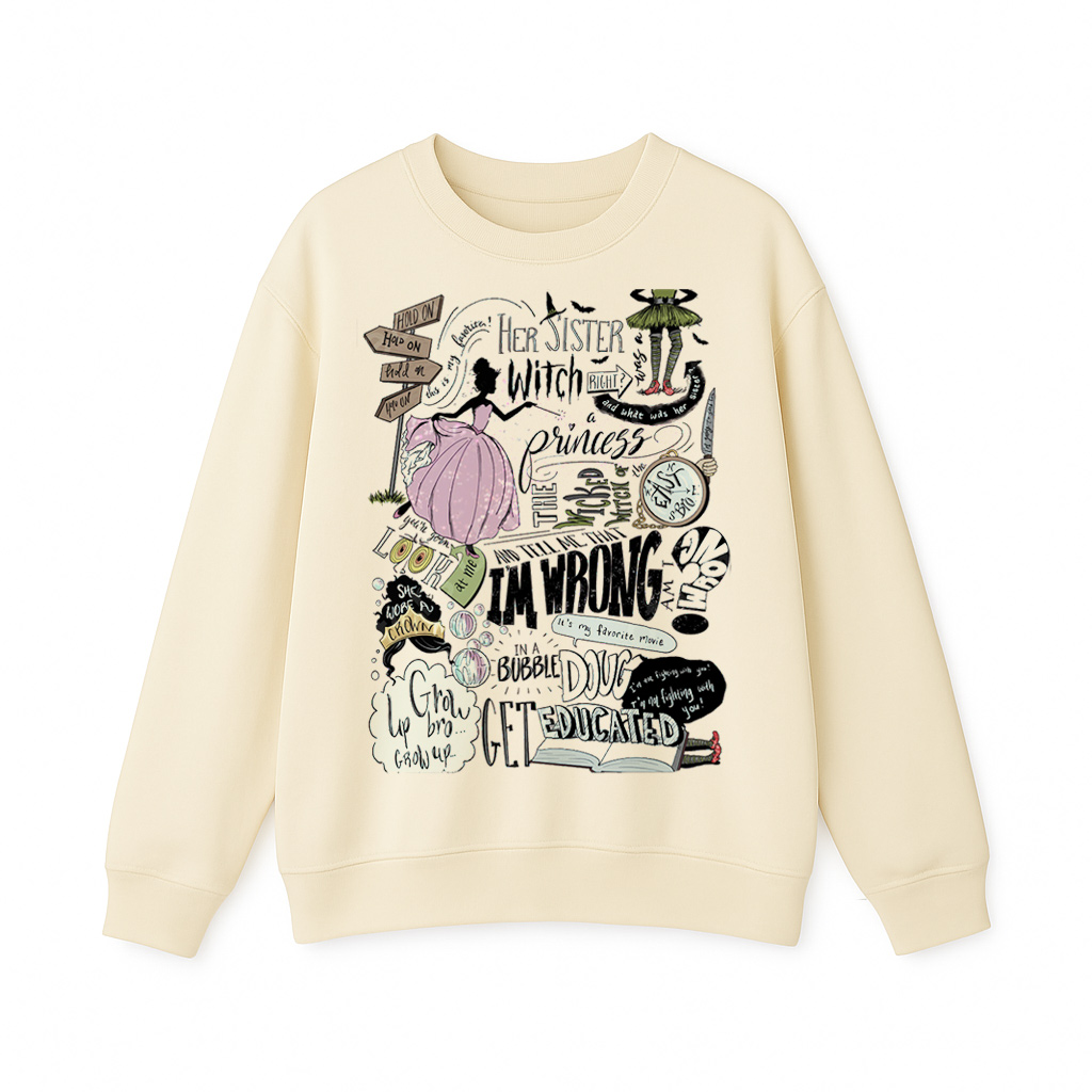 Wicked Witch of the East Bro Crewneck Sweatshirt