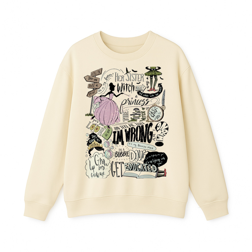 Wicked Witch of the East Bro Crewneck Sweatshirt